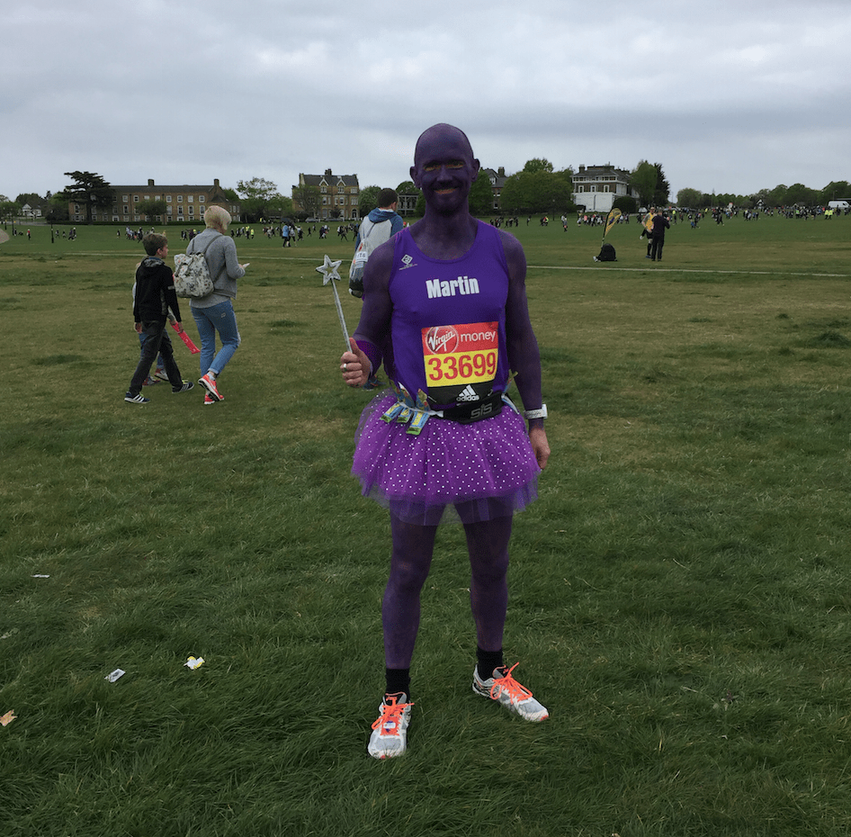 Martin Hulbert dressed as a fairy Martin Hulbert dressed as a fairy