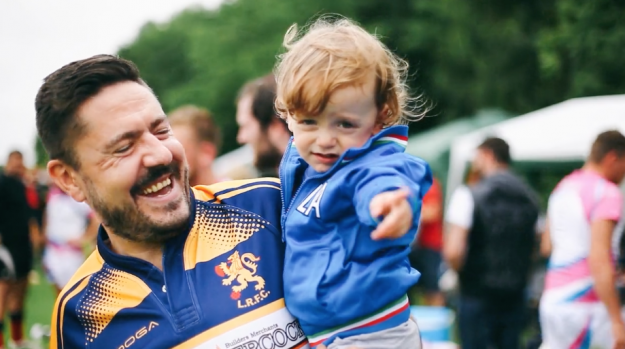 Family fun at Robbie’s Rugby Festival Family fun at Robbie's Rugby Festival