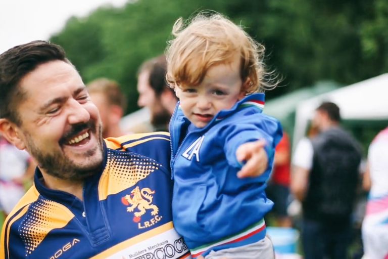 Family fun at Robbie's Rugby Festival
